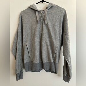 FP Movement by Free People Gray Think Futures half zip